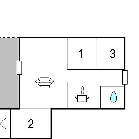 3 Bedroom Amazing In בית נופש Oksbøl